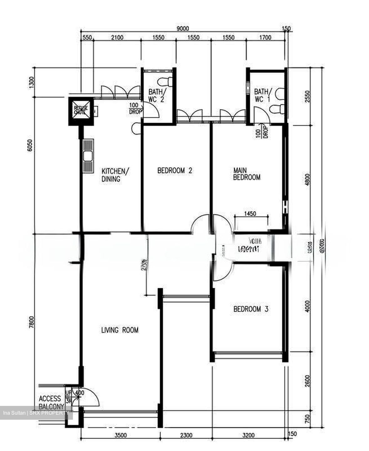 Blk 287 Ficus Vale (Yishun), HDB 4 Rooms #608022051